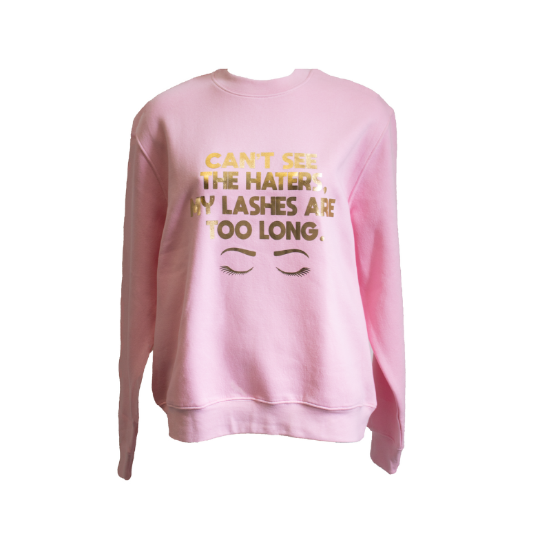 Sweatshirt MADAMI - Can´t see the haters my lashes are too long