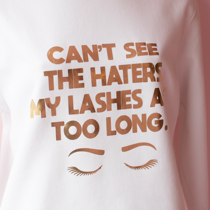 Sweatshirt MADAMI - Can´t see the haters my lashes are too long