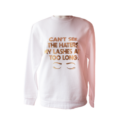 Sweatshirt MADAMI - Can´t see the haters my lashes are too long