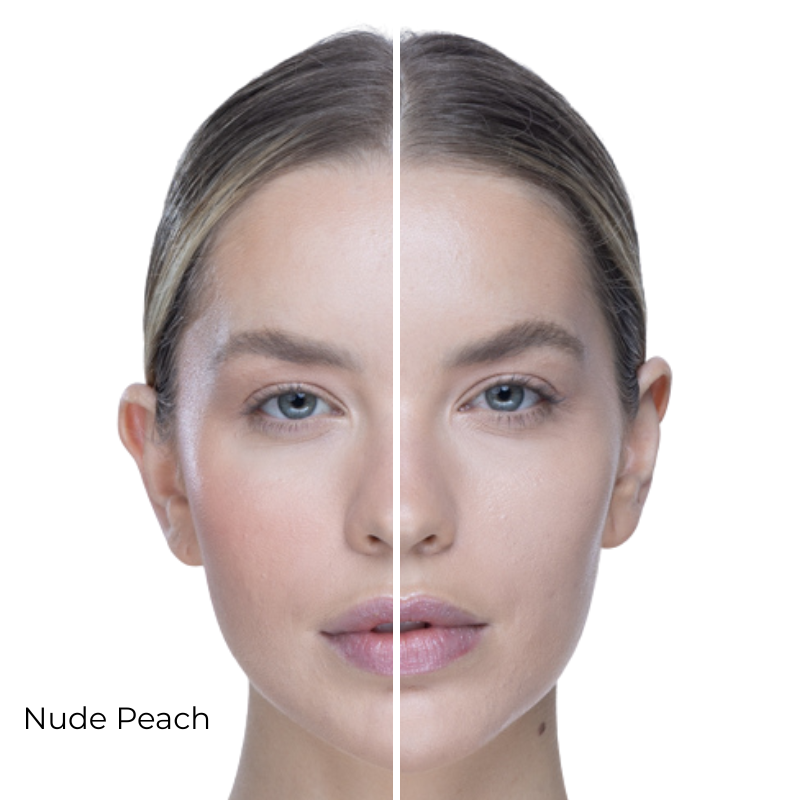 KIT Satin Creamy Blush + Pincel de Base